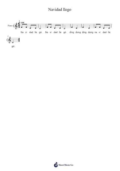 Navidad llego Sheet Music by Maria Burbano/Yudi Herrera/Anahi Jaramillo/Sandra Rivera-Arr.Browneclaude Petmond