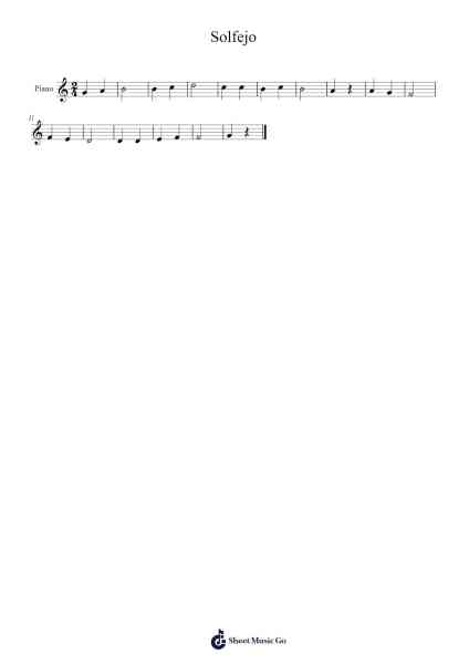 Solfejo Sheet Music by -Arr.Eipscam Lynpham