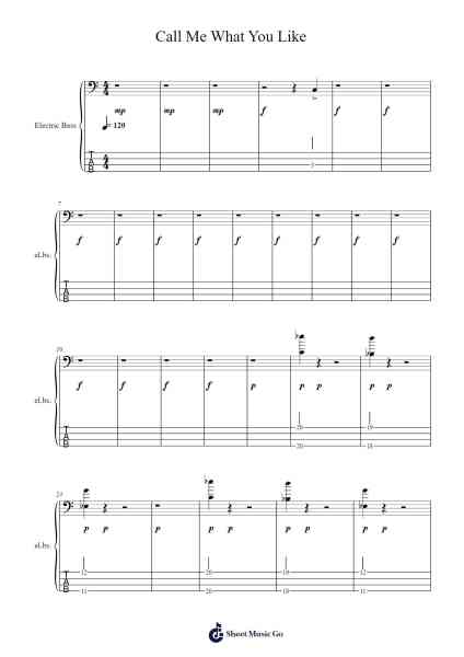 Call Me What You Like Sheet Music by Lovejoy-Arr.Pagdrow Kathrin