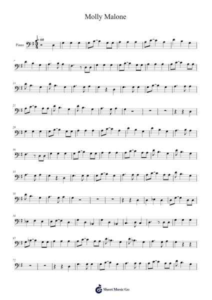 Molly Malone Sheet Music by Lee R Kesselman-Arr.Fantus