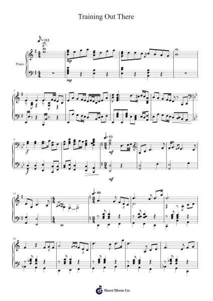 How to Train Your Dragon - Training Out There Sheet Music by John Powell-Arr.Mattbart Stephy