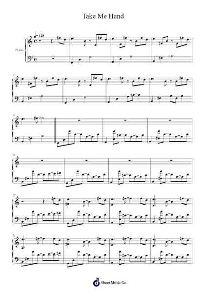 Take Me Hand Sheet Music by _l.d.d_-Arr.Sawoolf Phylhale