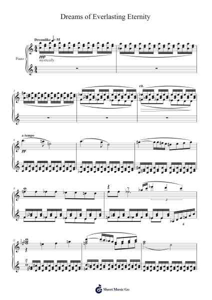 Dreams of Everlasting Eternity Revised Sheet Music by AndrewLaComposer-Arr.Doych Phyljim