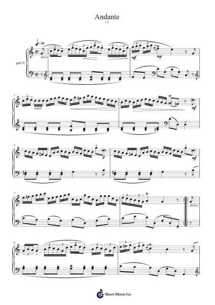 Keyboard Sonata in C Major, Hob.XVI:35 Sheet Music by Joseph Haydn-Arr.O'Neilgrey