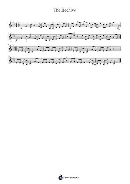 The Beehive 樂譜由 undefined - 編曲 Canjill Myrruth