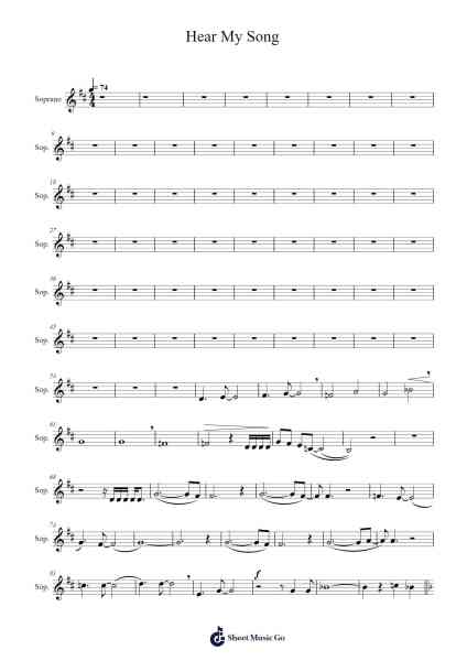 Hear My Song Sheet Music by Jason Robert Brown-Arr.Huttwer Sampland