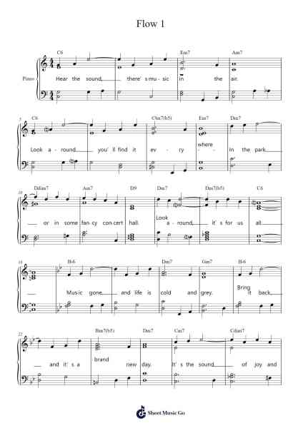 There's Music in the Air Sheet Music by Alac Floleigh-Arr.Rocius