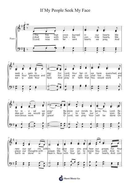 If My People Seek My Face Sheet Music by Joshua Hill-Arr.Cocroft Blairkins