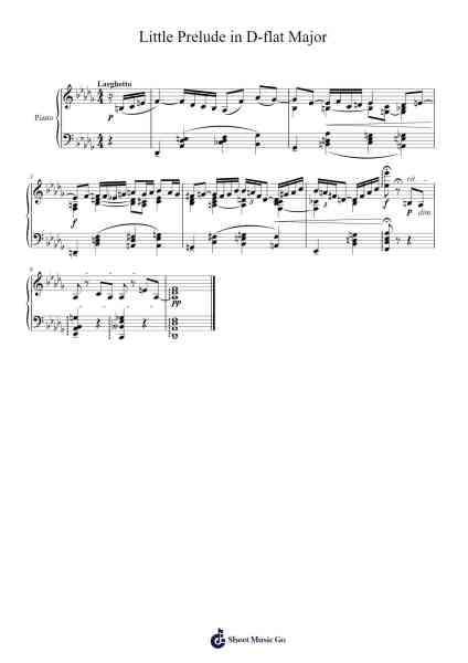 Little Prelude in D-flat Major Sheet Music by Hyunjun Yuk-Arr.Trelyn