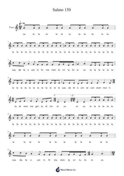 Salmo 150 Sheet Music by Ernani Aguiar-Arr.Pennlyle Ferpkins