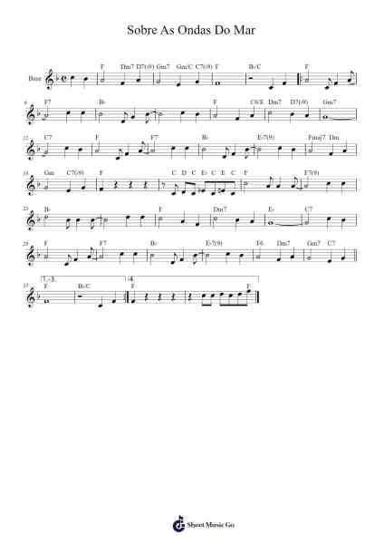 Sobre As Ondas Do Mar Sheet Music by Cassiane-Arr.Gabe Prittdair