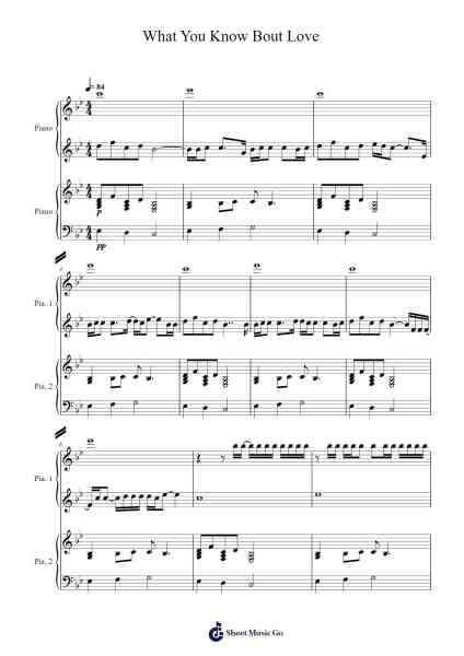 What You Know Bout Love Sheet Music by Pop Smoke-Arr.Sawhy