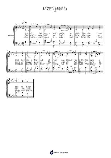 New Birth Sheet Music by Isaac Baker Woodbury-Arr.Mushua