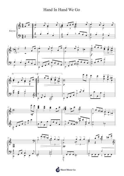 Hand In Hand We Go Sheet Music by Alexandra Marwan-Arr.Dwightharte Phijoyce