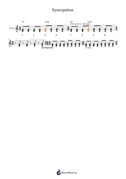 Syncopation Sheet Music by Bropy-Arr.Walry