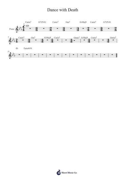 Dance with Death Sheet Music by Greyson Shaw-Arr.Saslaide Wattvic