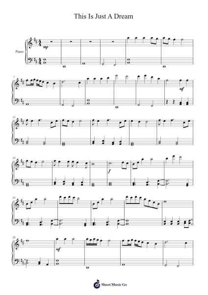 This Is Just A Dream Sheet Music by Tessvid Rhoger-Arr.Bairddict Sasback