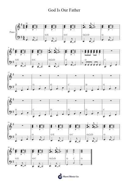God Is Our Father Sheet Music by Alex Simons/Freda Kimmey-Arr.Franling Godrwood