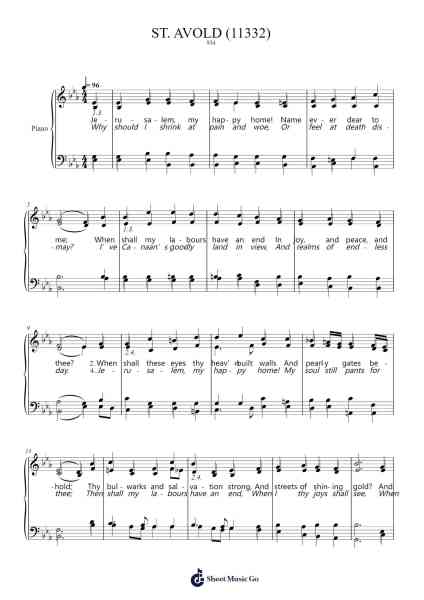 Realms of Endless Day Sheet Music by Michael Haydn-Arr.Vefrank Graseph