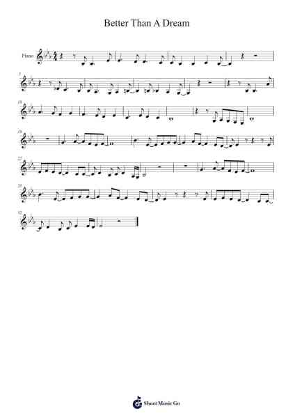 Better Than A Dream Sheet Music by Katie Melua-Arr.Kayrist