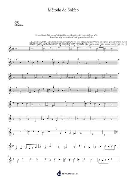 Método de Solfeo Sheet Music by Hilarión Eslava-Arr.Osham Noelchi