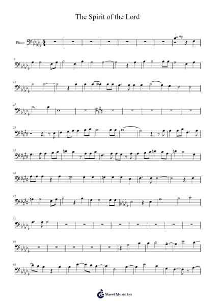 The Spirit of the Lord 乐谱由 - 编曲 Thomfrank Springper