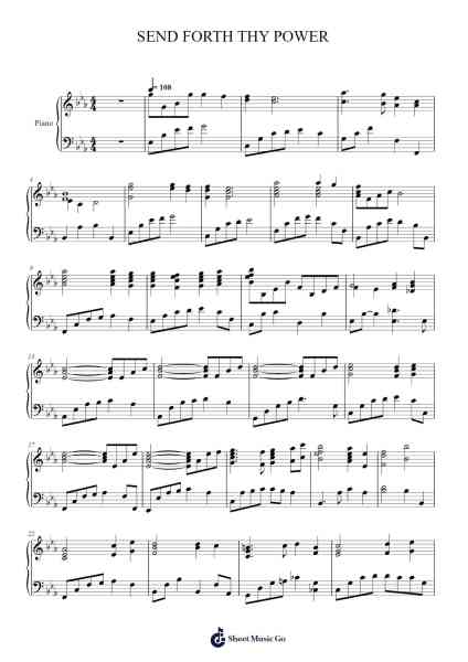 SEND FORTH THY POWER Sheet Music by JOE ZICHTERMAN-Arr.Kitthur