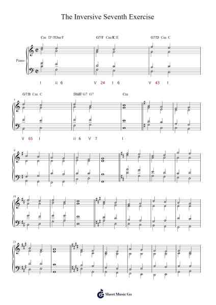 The Inversive Seventh Exercise Sheet Music by Chaugar-Arr.Thodorelass