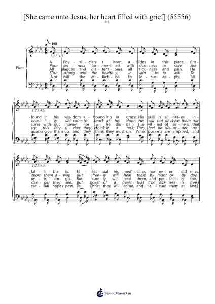 Christ a Physician Sheet Music by A. J. Maxham-Arr.Megreau Readeries