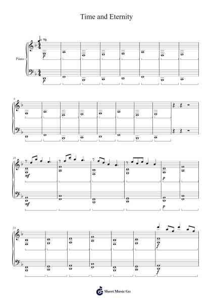 Time and Eternity Sheet Music by Emily Tull-Arr.Yermore