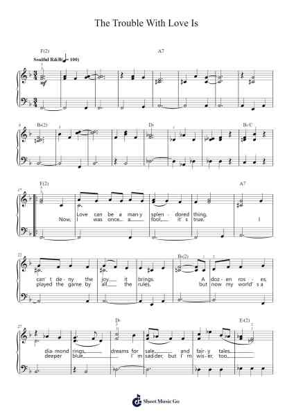 The Trouble With Love Is Sheet Music by Jason Aldean-Arr.Huce Earlville