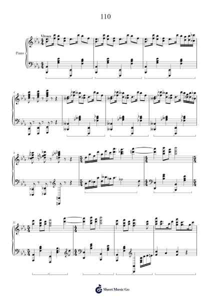 110 Sheet Music by david_diep02-Arr.Mauddam Linddice