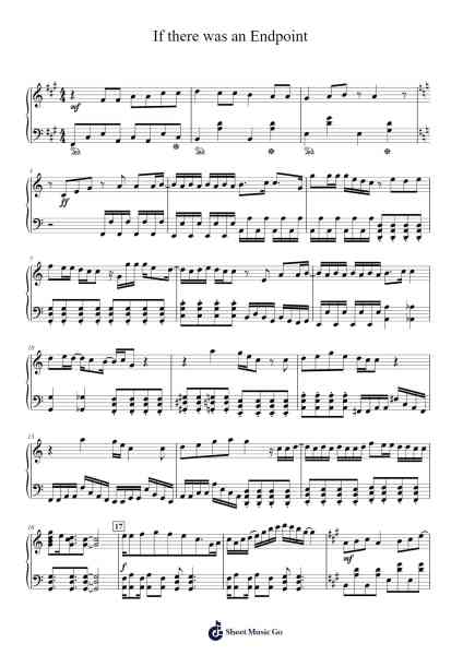 If there was an Endpoint Sheet Music by TUYU-Arr.Poshua Xansweet