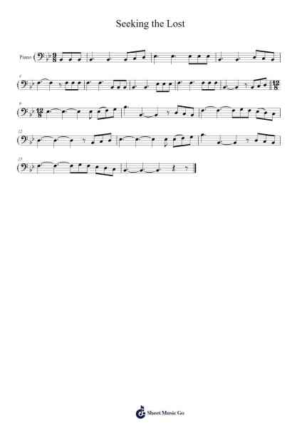 Seeking the Lost Sheet Music by William A. Ogden-Arr.Sanjay Lanh
