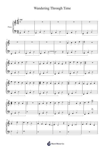 Wandering Through Time Sheet Music by Gene Yang-Arr.Bellper Cowcolm