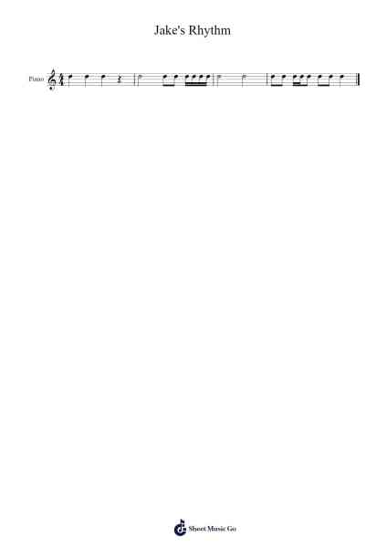 Jake's Rhythm 樂譜由 Jake Cooley - 編曲 Derlian Sumeo