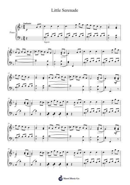 Eine kleine Nachtmusik Sheet Music by Joseph Haydn-Arr.Poshua Xansweet