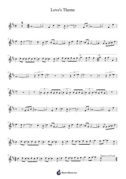 Love's Theme Notas de música por Barry White-Arr.Wordcox Maxjack