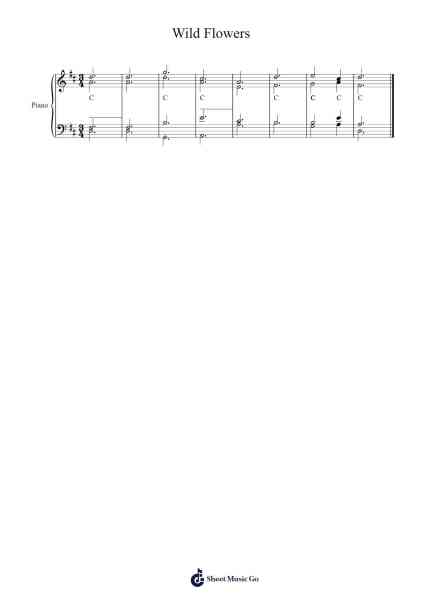 Wild Flowers Sheet Music by Morgan Wigden-Arr.Dickbryce Biien