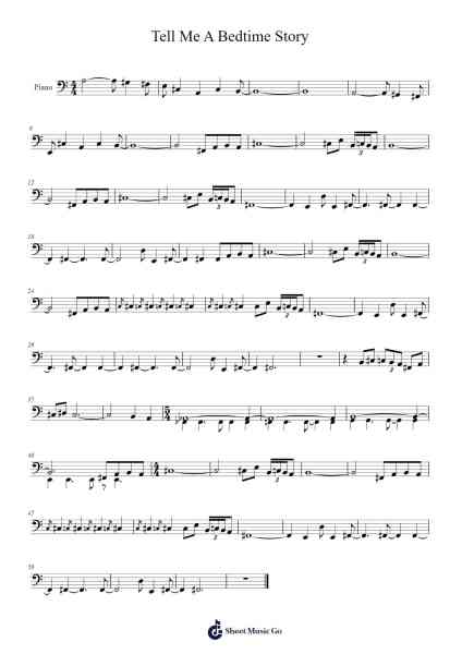 Tell Me A Bedtime Story 樂譜由 undefined - 編曲 Lanps Gailkyle