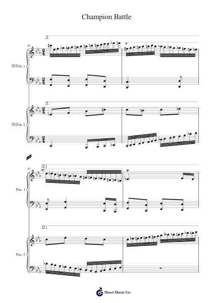 Champion Battle Sheet Music by Louvey Lytmiles-Arr.Dougnick Steinmeo