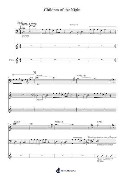 Children of the Night Sheet Music by Wayne Shorter-Arr.Hulstone Lilsper