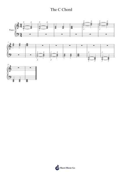 The C Cord Sheet Music by George C. Stebbins-Arr.Buckchad