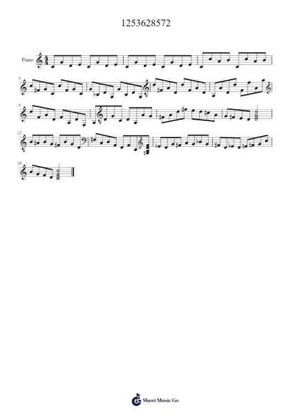 1253628572 Sheet Music by Ossharp Nortiane-Arr.Toddgail
