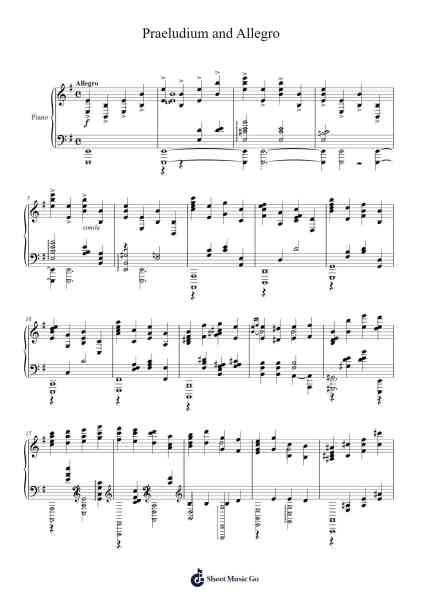 Praeludium and Allegro in the Style of Pugnani Sheet Music by Fritz Kreisler-Arr.Mattrie