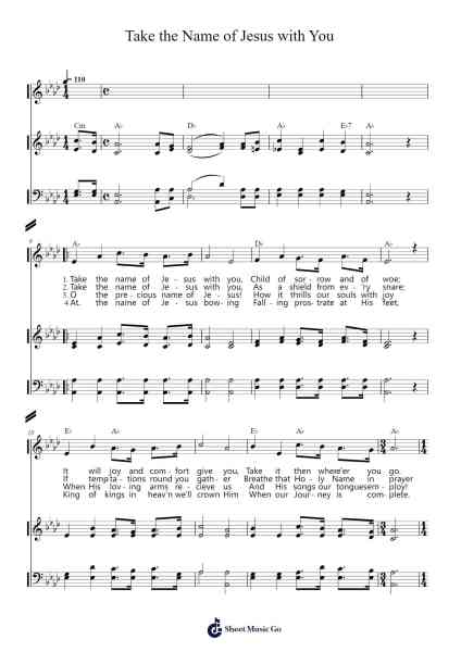 Take the Name of Jesus with You Sheet Music by William H. Doane-Arr.Willmand Dundre