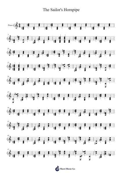 The Sailor's Hornpipe Sheet Music by Gabriel Vinicius-Arr.Dileste Conloyd