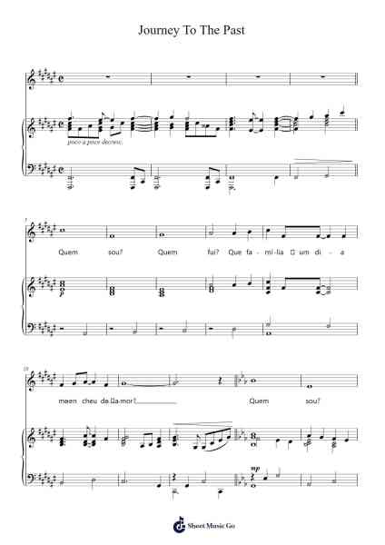 Journey To The Past Sheet Music by Stephen Flaherty/Lynn Ahrens-Arr.Derion