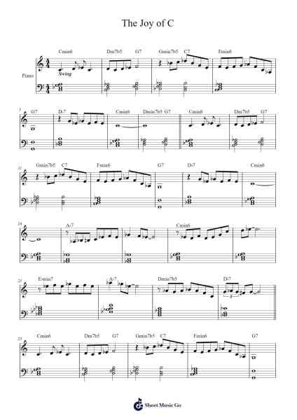 The Joy of C Sheet Music by Dave Frank-Arr.Alac Floleigh
