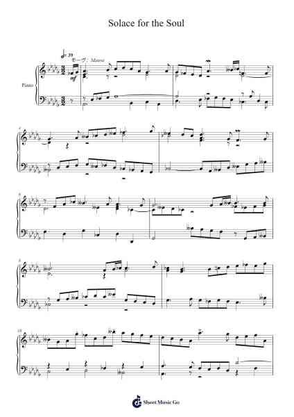 Solace for the Soul Sheet Music by Toursbur-Arr.Spenborg